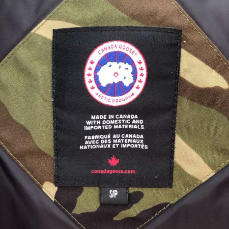  CANADA GOOSE カナダグース メンズ衣料 ジャケット　 WYNDHAM PARKA FF　SIZE S  3808M オリーブ×ブラック