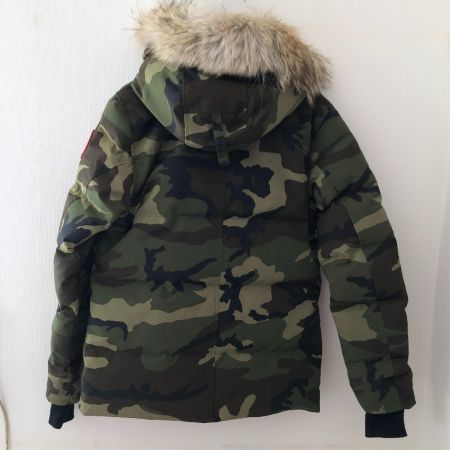 CANADA GOOSE カナダグース メンズ衣料 ジャケット WYNDHAM PARKA FF SIZE S 3808M  オリーブ×ブラック｜中古｜なんでもリサイクルビッグバン