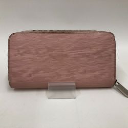 □□ LOUIS VUITTON ルイヴィトン 長財布　ジッピーウォレット M60663 ピンク Cランク