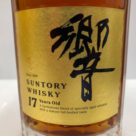 【北海道内限定発送】 HIBIKI サントリーヒビキ 響 17年 ゴールドラベル 未開栓