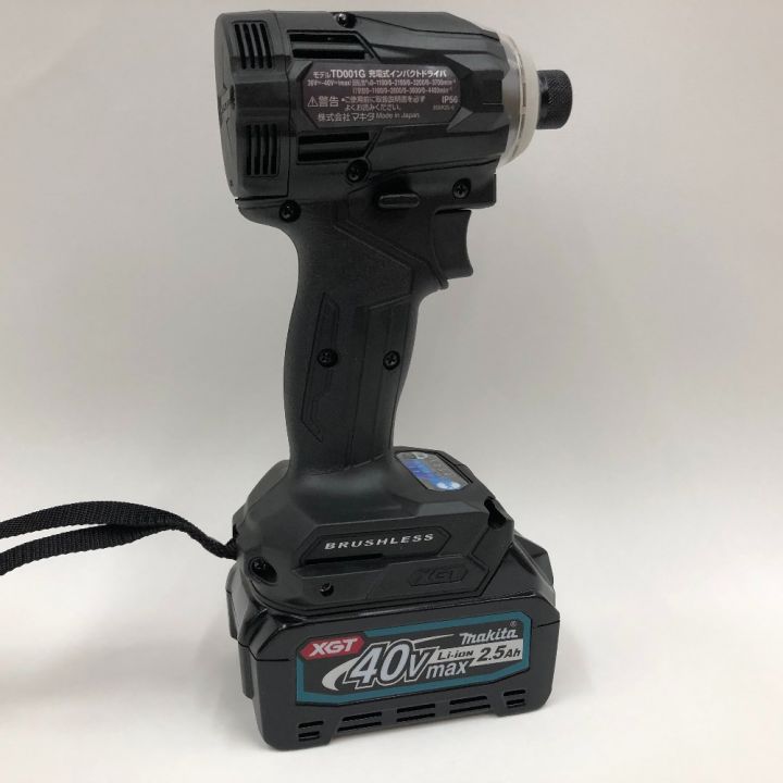 MAKITA マキタ 充電式インパクトドライバ TD001GRDX ブラック 40VMAX ｜中古｜なんでもリサイクルビッグバン