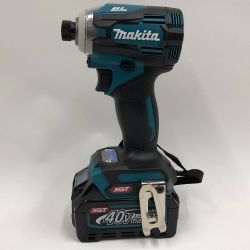 □□ MAKITA マキタ 充電式インパクトドライバ TD001GRDX ブルー 40VMAX  Sランク