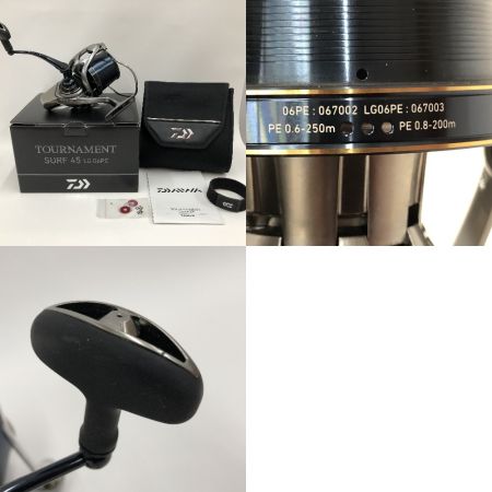  DAIWA ダイワ スピニングリール　19トーナメント　サーフ45LG06PE 19ﾄｰﾅﾒﾝﾄｻｰﾌ 45LG06PE PE専用