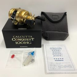 □□ SHIMANO シマノ ベイトリール　15カルカッタコンクエスト100HG 03437 Aランク