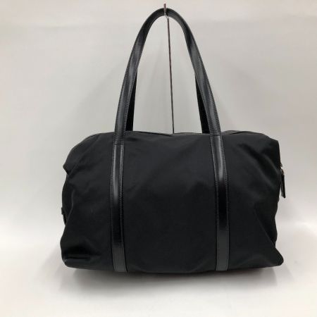  PRADA プラダ ミニボストンバッグ　ナイロン ブラック