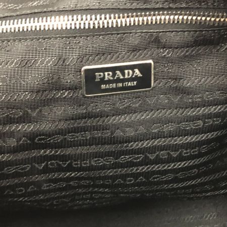 PRADA プラダ ミニボストンバッグ　ナイロン ブラック