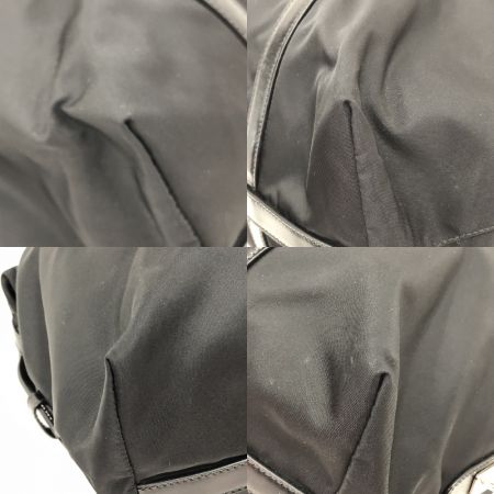  PRADA プラダ ミニボストンバッグ　ナイロン ブラック