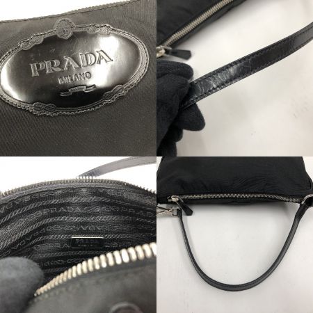  PRADA プラダ アクセサリーポーチ ブラック