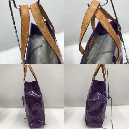  LOUIS VUITTON ルイヴィトン モノグラム・ヴェルニ リードMM　ビス欠品 M91087