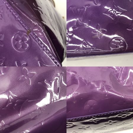  LOUIS VUITTON ルイヴィトン モノグラム・ヴェルニ リードMM　ビス欠品 M91087