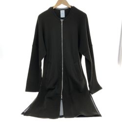 □□ Name. ネーム ダブルクロスジャージージップアップコート SIZE 0 NMCO-17AW-005 カーキ Bランク
