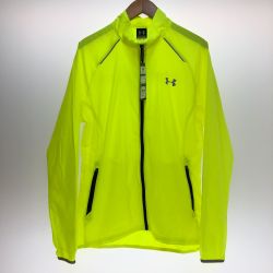 □□ UNDER ARMOUR アンダーアーマー ストームRUNジャケット XLサイズ MRN8546 蛍光イエロー Sランク