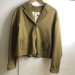 □□ DRIES VAN NOTEN 80~90s　レディースジャケット　サイズ38(M) カーキ Bランク