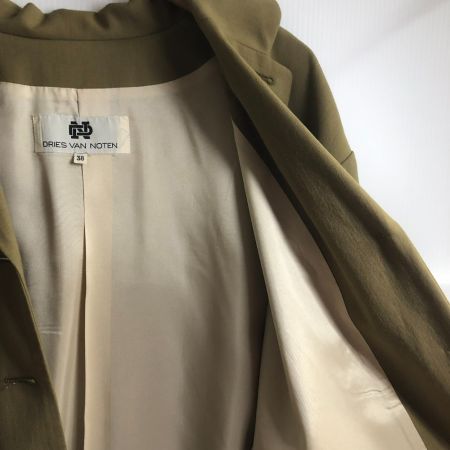  DRIES VAN NOTEN 80~90s　レディースジャケット　サイズ38(M) カーキ
