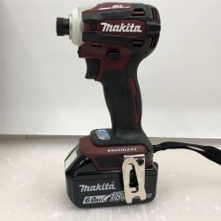 □□ MAKITA マキタ 充電式インパクトドライバ TD172DGX オーセンティックレッド Sランク