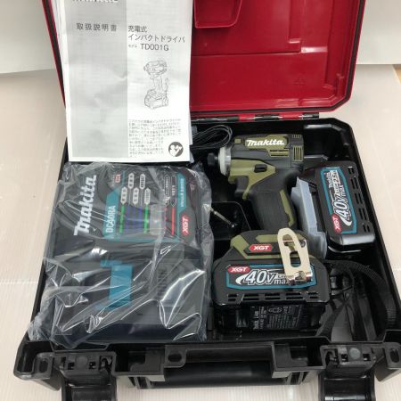  MAKITA マキタ 充電式インパクトドライバ TD001GRDX オリーブ