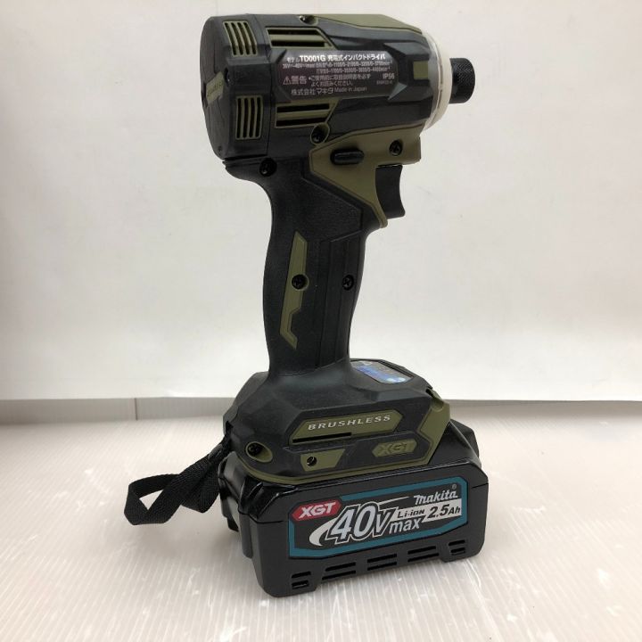 MAKITA マキタ 充電式インパクトドライバ TD001GRDX オリーブ｜中古｜なんでもリサイクルビッグバン