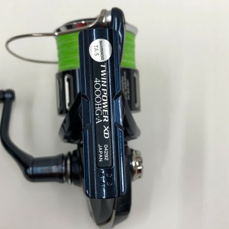  SHIMANO シマノ スピニングリール　21 TWIN POWER XD4000HG 04292