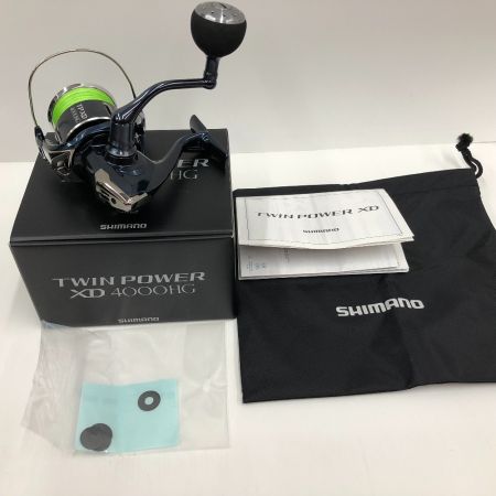  SHIMANO シマノ スピニングリール　21 TWIN POWER XD4000HG 04292