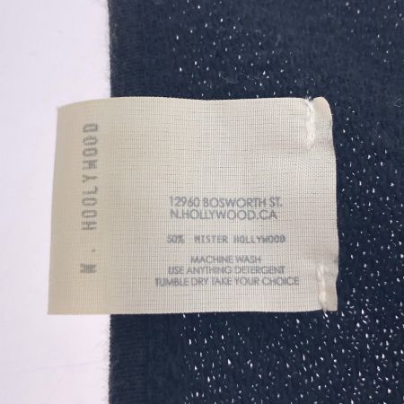  N.HOOLYWOOD ノーカラー フルジップカーディガン SIZE 40 49 pieces ブラック