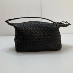 □□ BOTTEGA VENETA ボッテガヴェネタ ハンドバッグ　イントレチャート ブラウン Bランク