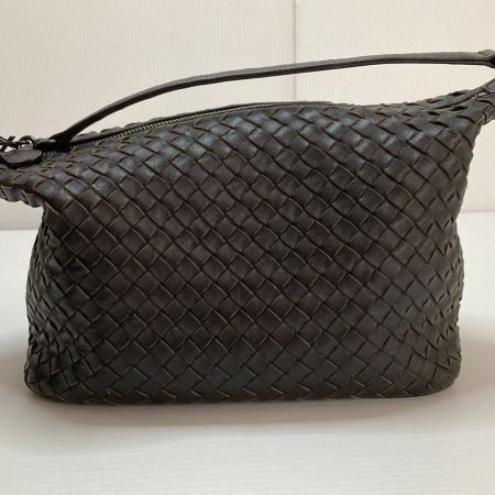  BOTTEGA VENETA ボッテガヴェネタ ハンドバッグ　イントレチャート ブラウン