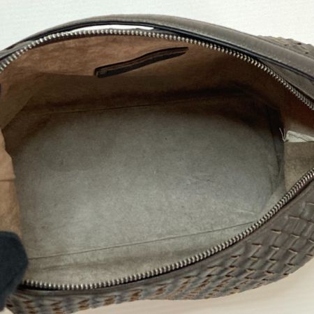  BOTTEGA VENETA ボッテガヴェネタ ハンドバッグ　イントレチャート ブラウン