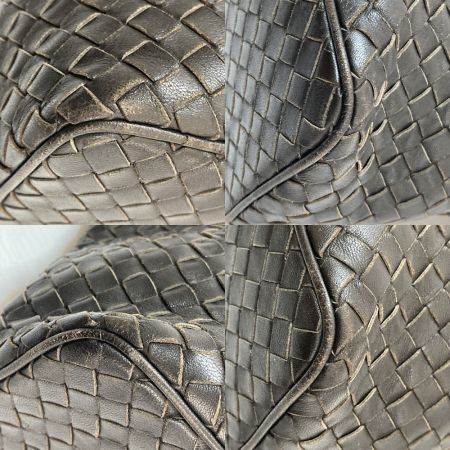  BOTTEGA VENETA ボッテガヴェネタ ハンドバッグ　イントレチャート ブラウン