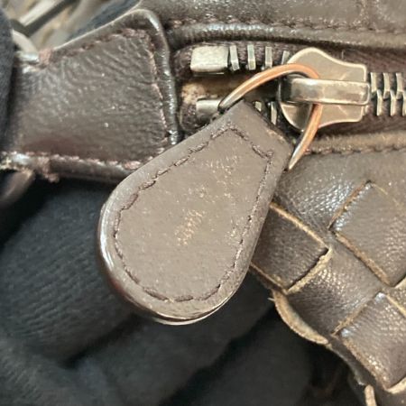  BOTTEGA VENETA ボッテガヴェネタ ハンドバッグ　イントレチャート ブラウン