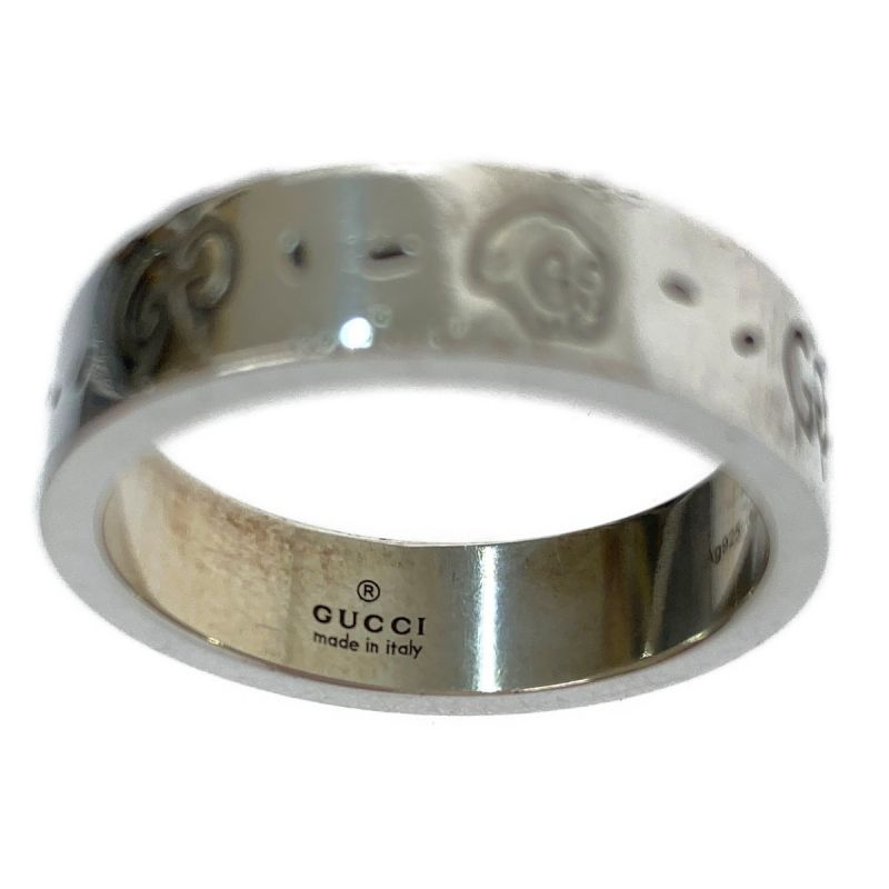 中古】 GUCCI グッチ リング 22号 SV Cランク｜総合リサイクルショップ