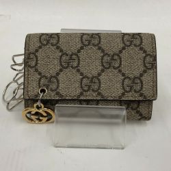 □□ GUCCI グッチ キーケース　GGスプリーム 212111 Bランク