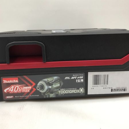  MAKITA マキタ 充電式インパクトドライバ TD001GRDX オリーブ