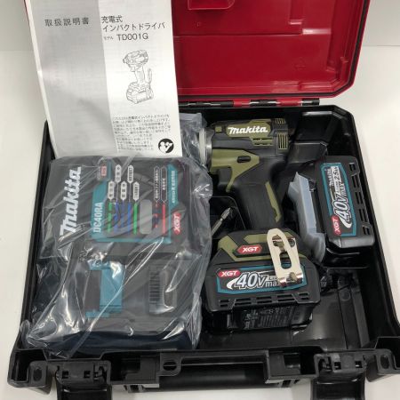  MAKITA マキタ 充電式インパクトドライバ TD001GRDX オリーブ