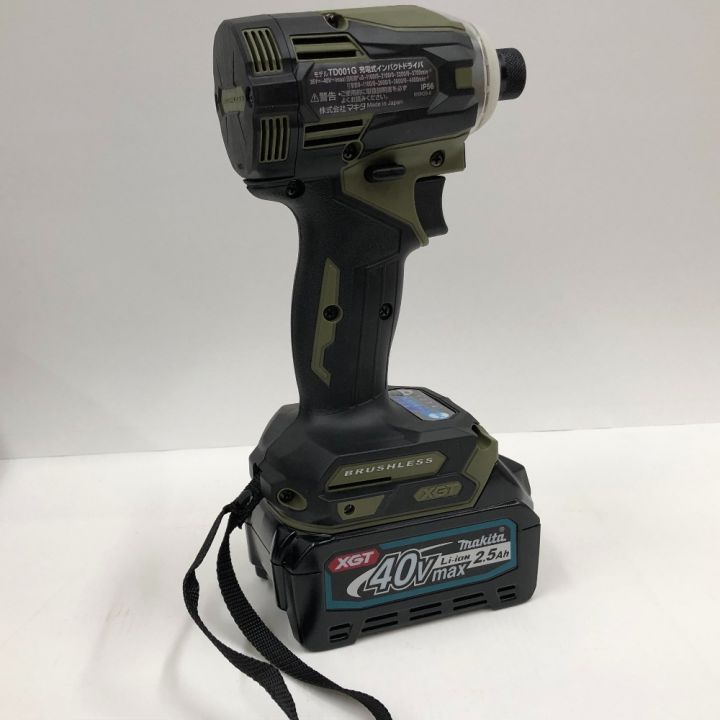 MAKITA マキタ 充電式インパクトドライバ TD001GRDX オリーブ｜中古｜なんでもリサイクルビッグバン