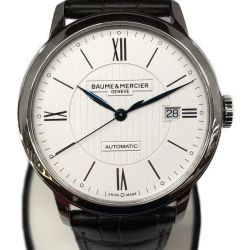 □□ BAUME&MERCIER 腕時計　ボームアンドメルシエ　メンズ 65773 Aランク