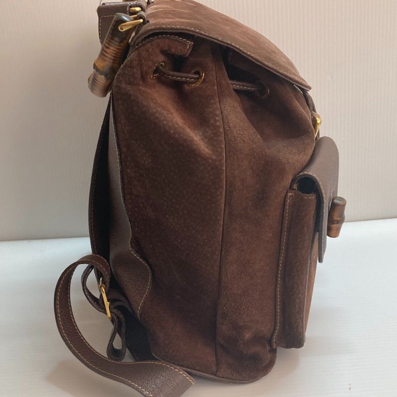 中古】 GUCCI グッチ バンブー リュックサック 003/58/0016 Cランク