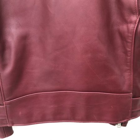  Schott ショット メンズ衣料  613UST VINTAGE ONESTAR RIDERS JACKET TALL 　サイズ40 7164 ワインレッド