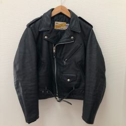 □□ Schott ショット メンズ衣料 ジャケット　 613 70s　牛タグ中期～後期　サイズ40 ブラック Bランク