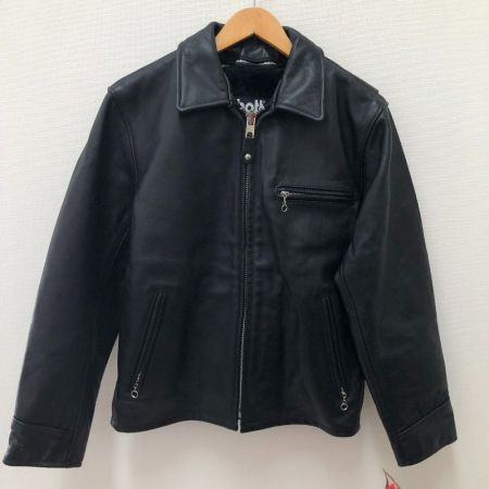  Schott ショット メンズ衣料  レザートラッカジャケット 　サイズ38 ブラック