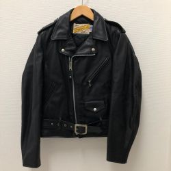 □□ Schott ショット メンズ衣料 ジャケット　613 70s　サイズ36　牛タグ中期～後期 ブラック Bランク