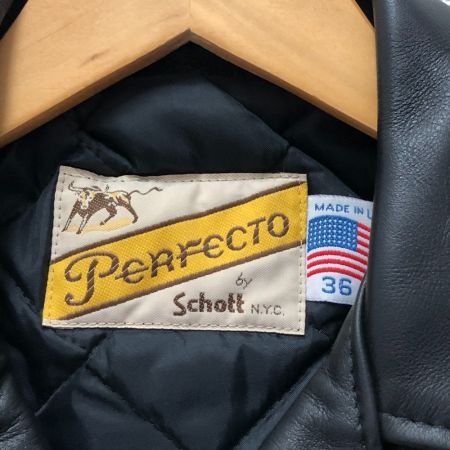  Schott ショット メンズ衣料 ジャケット　613 70s　サイズ36　牛タグ中期～後期 ブラック