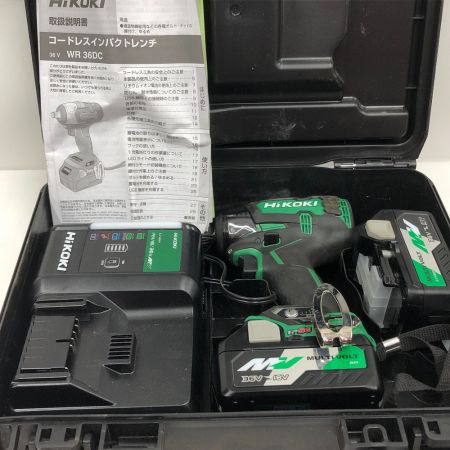  HiKOKI ハイコーキ コードレスインパクトレンチ WR36DC