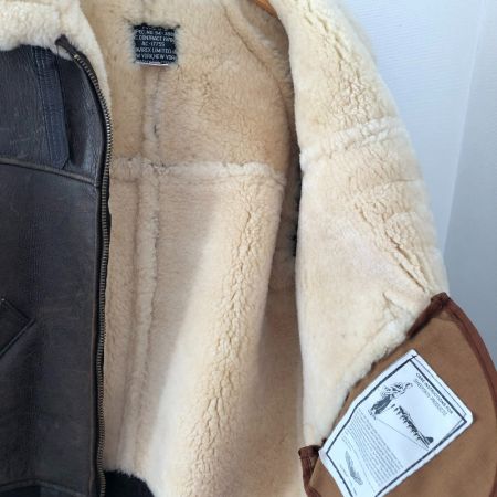  AVIREX アビレックス B-6　ジャケット　size36 94-3888 ブラウン