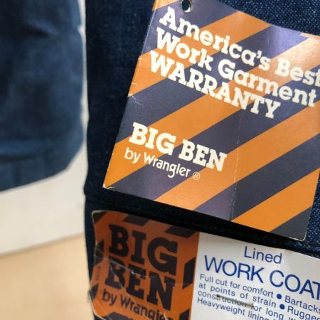  BIG BEN 70～80S　メンズ ジャケット　サイズ４２ インディゴ