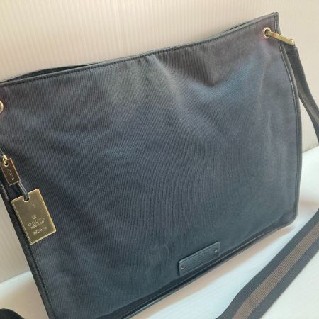  GUCCI グッチ キャンバス ショルダーバッグ R90656 ネイビー