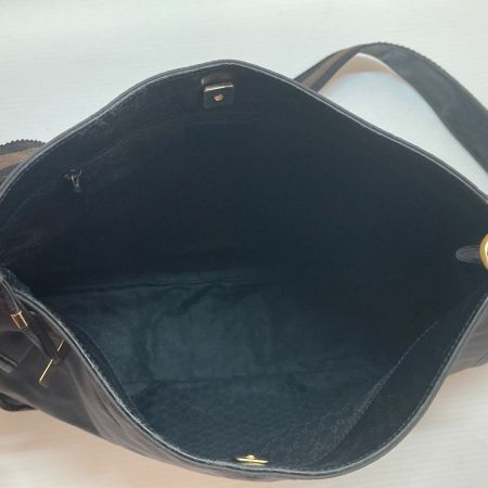  GUCCI グッチ キャンバス ショルダーバッグ R90656 ネイビー