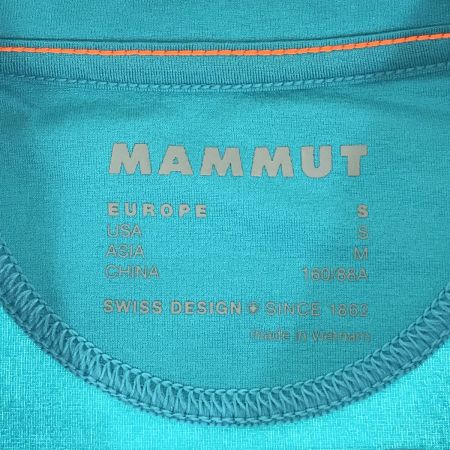 MAMMUT マムート QD Logo Print T-Shirt AF Women’s ジャパンサイズM 1017-02021 スカイブルー