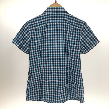  MAMMUT マムート 半袖シャツ Mサイズ 1015-02021 スカイブルー