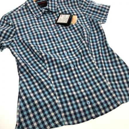  MAMMUT マムート 半袖シャツ Mサイズ 1015-02021 スカイブルー