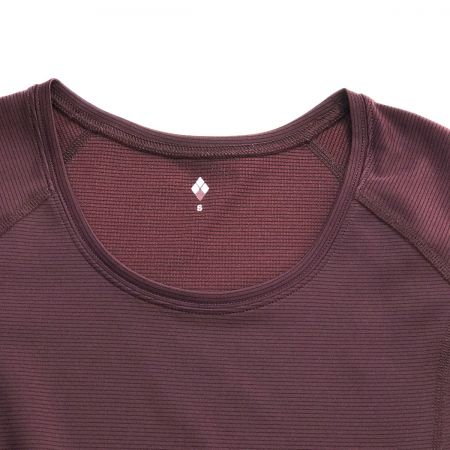  mont･bell モンベル WIC.ストレッチ トレールワンピース Women's 長袖ｼｬﾂ BURG